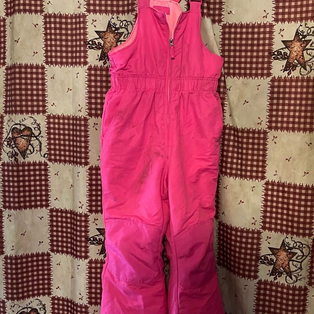 Pink Winter Bibs